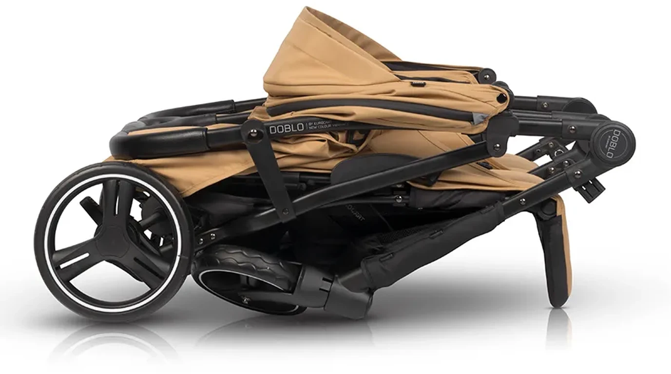 Коляска для двойни Euro-Cart Doblo Camel